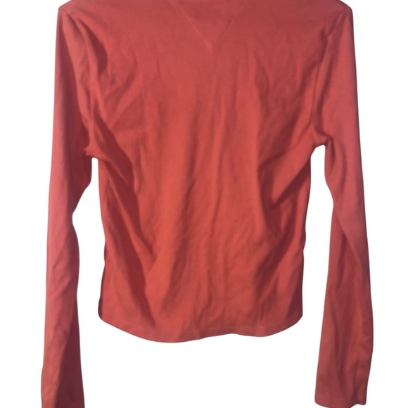 Tommy Hilfiger Coral Button-Up Polo - Picture 3 of 3